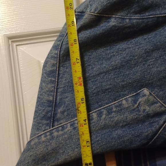 Vintage 90's Internation Male Denim Jacket made in Hong Kong size L - Picture 10 of 10